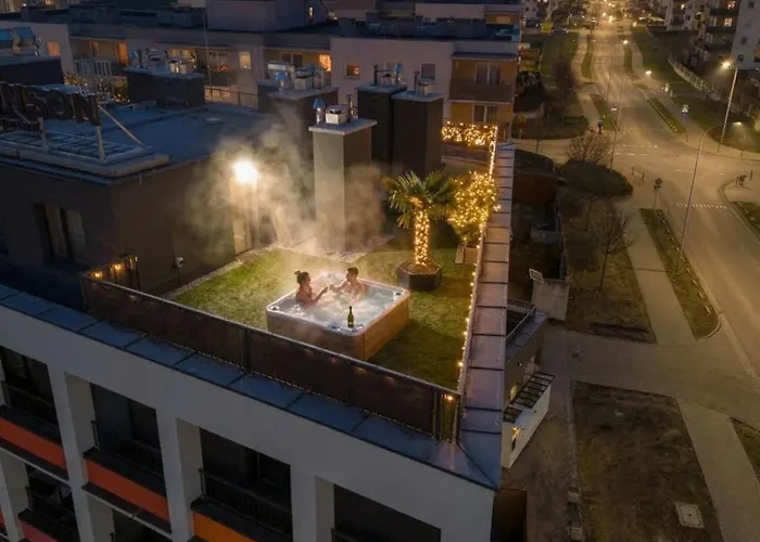 Apartment Luxury Sky Jagodno With Jacuzzi Parking & Terrace By Renters Prestige *